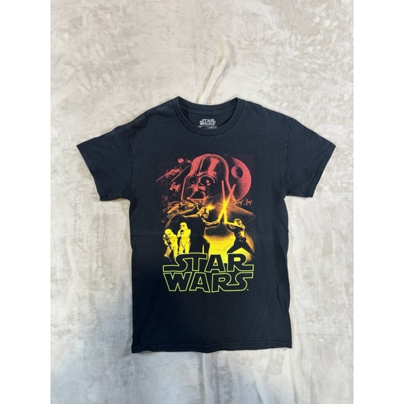 Fifth Sun Other - Fifth Sun Star Wars Darth Vader Vs Luke Skywalker Fight Black T-Shirt Mens Small